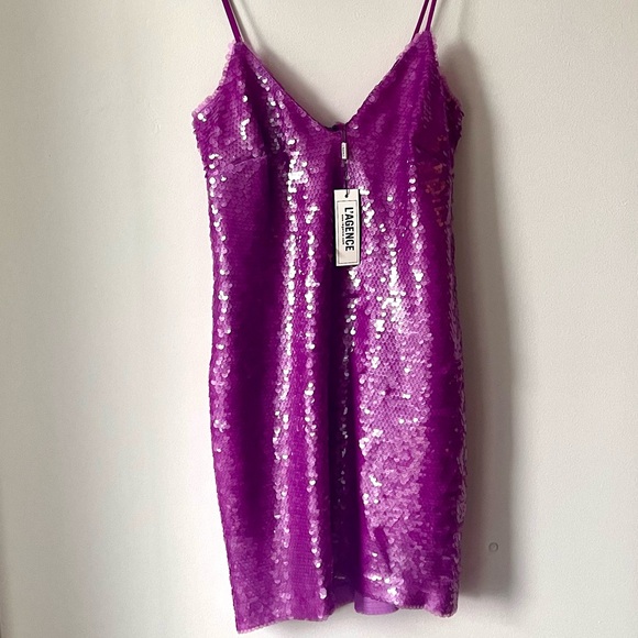 L’Agence Elora Mini Slip Dress in Orchid Sequins
Size 2 - Picture 1 of 10